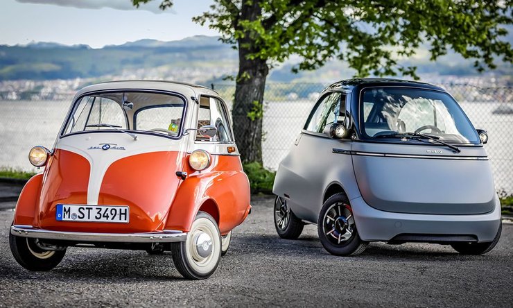 Новий BMW Isetta, BMW Isetta, електромобіль Microlino, електромобіль BMW Isetta