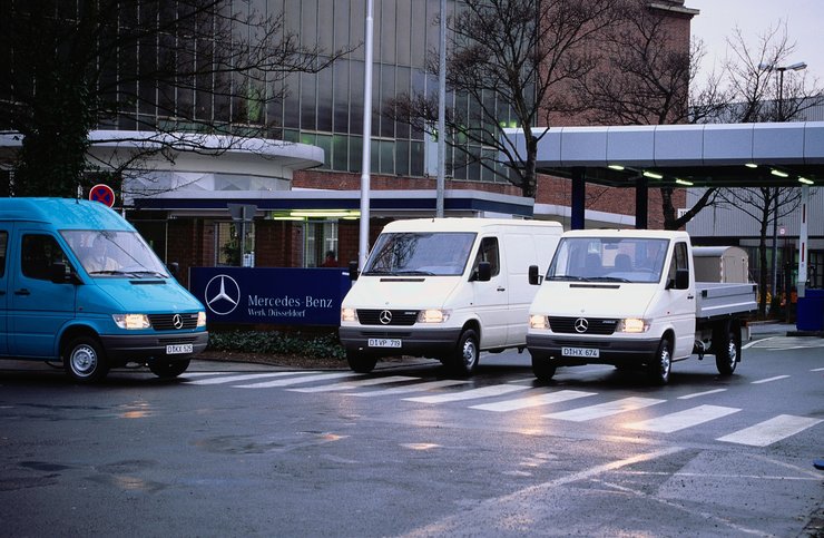 mercedes sprinter, Mercedes Sprinter, Mercedes Sprinter 1995, История Mercedes Sprinter
