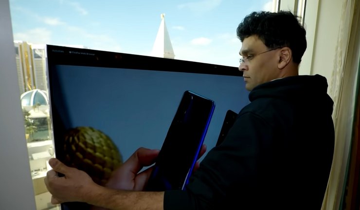 Телевизор Displace TV, беспроводной телевизор, вакуумный телевизор, беспроводная панель