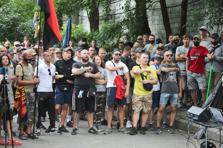 Акция "Нацкорпуса"