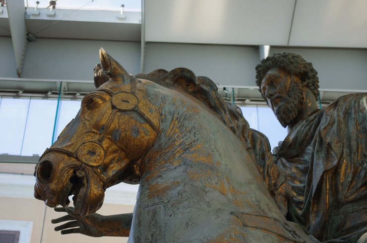 Оригінальна статуя зберігається в Капітолійських музеях