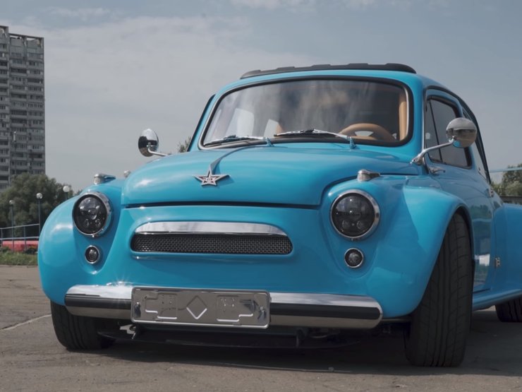 спорткар ЗАЗ, тюнинг горбатого Запорожца, тюнинг Запорожца, тюнинг ЗАЗ, самый быстрый Запорожец