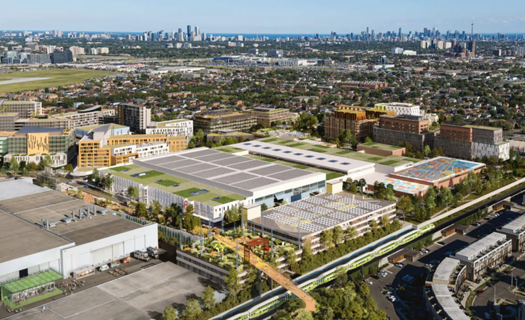 Колишній аеропорт Downsview в Торонто стане містом, летовище перетворять на населений пункт, нерухомість, житло