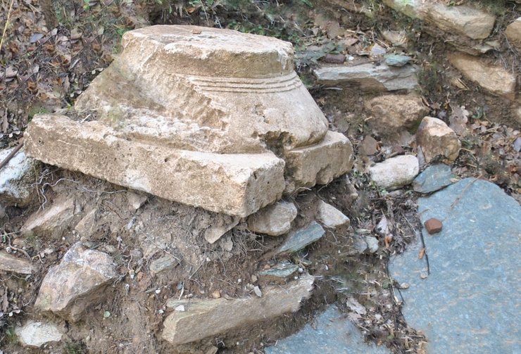 останки, сооружение, фото