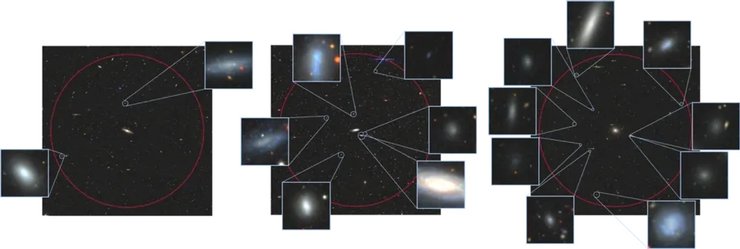 галактики, вселенная галактики, галактики спутники