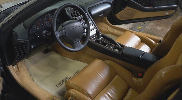 салон Acura NSX, Acura NSX 1995, Honda NSX, суперкар Acura, суперкар Acura