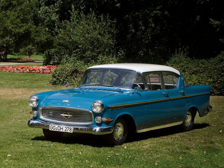Opel Kapitän 1958, Opel 125 лет, история Opel