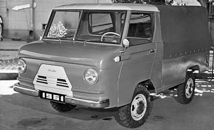 НАМІ Цілина, вантажівка Запорожець, вантажівка ЗАЗ, НАМІ-049А Цілина, горбатий Запорожець, ЗАЗ-965