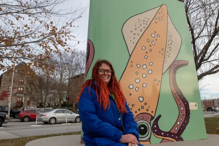 Эдди Ньюбол, лавочка, турбина, фото