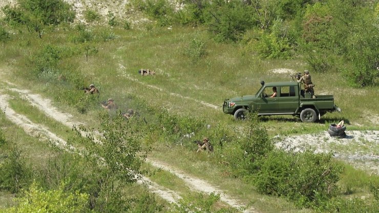 стрельбы ссо на донбассе