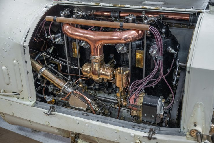 мотор мерседес 17.3, мерседес 150 PS, мерседес брукланд, спорткар мерседес