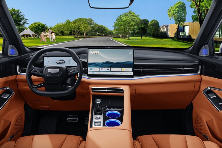 Салон Geely Cityray 2025