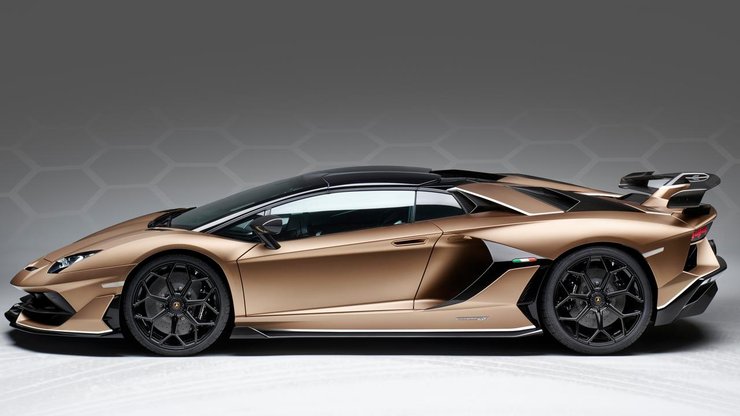 Lamborghini Aventador SVJ, Lamborghini Aventador, суперкар Lamborghini, разбитый суперкар