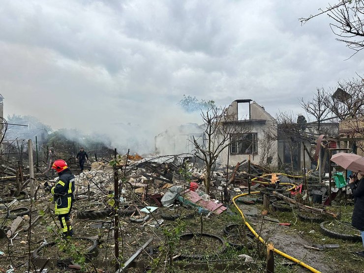 Обстрел Одессы, Х-59 последствия, 20 апреля удар РФ