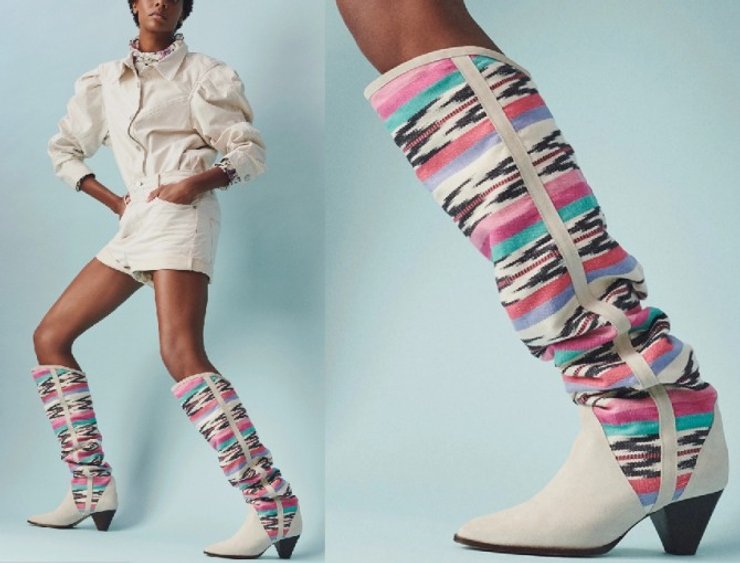 казаки, тренды обуви, модная обувь 2023 зима