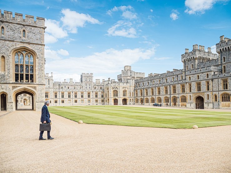 Виндзорский замок, резиденция королевы