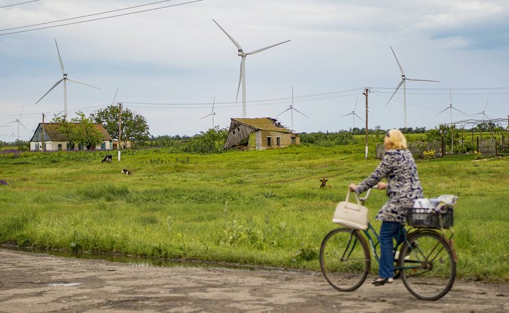 зеленая энергия, ветряки