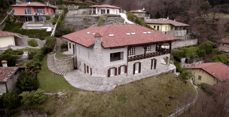 Дом Владимира Соловьева в Италии