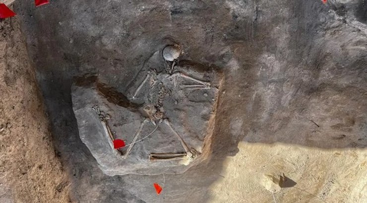 скелет, Урарту, Турция, древние люди