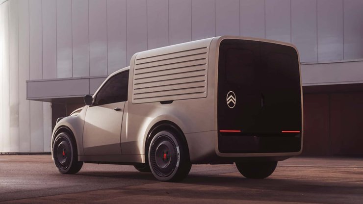 Citroën 2CV Fourgonnette багажник Фургон Citroën 2CV Fourgonnette