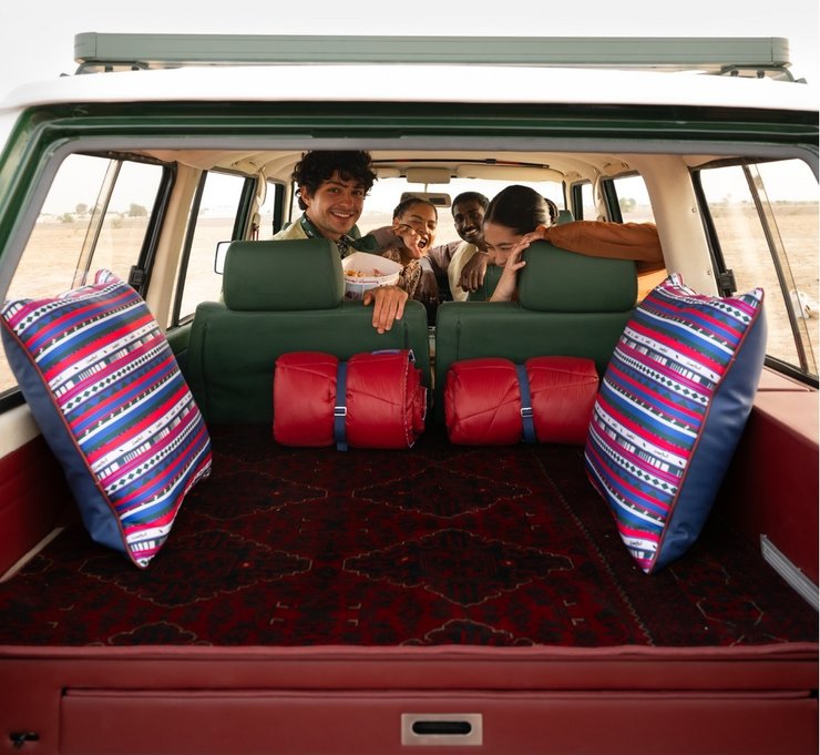 багажник ниссан патрол, Nissan Patrol, тюнинг Nissan Patrol, Электромобиль Nissan, Электромобиль Nissan