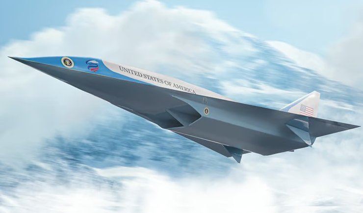 сверхзвуковой самолет