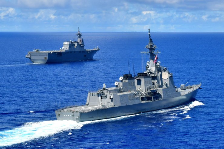 контрудар Японії, стратегія оборони Японії