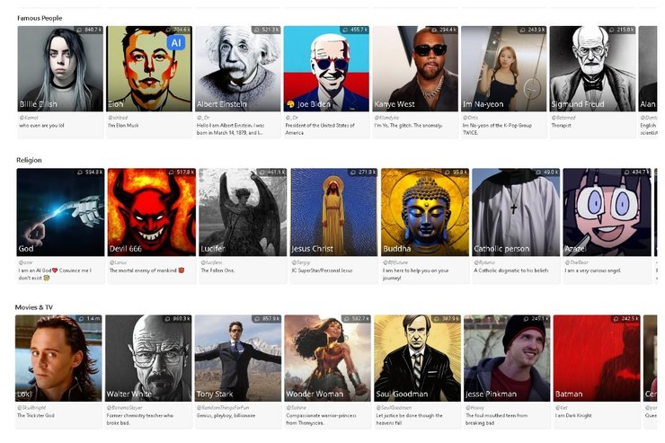 чат-боти, нейромережі, нейронні мережі, штучний інтелект, ІІ, AI, Байден, путін, нейромережа пророцтво, штучний інтелект передбачив, нейромережа передбачила, Character.ai