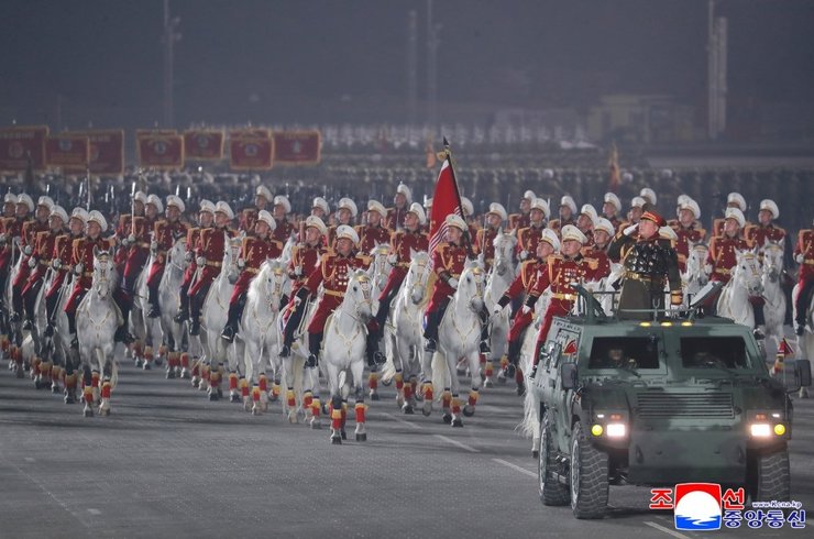Парад в Пхеньяне