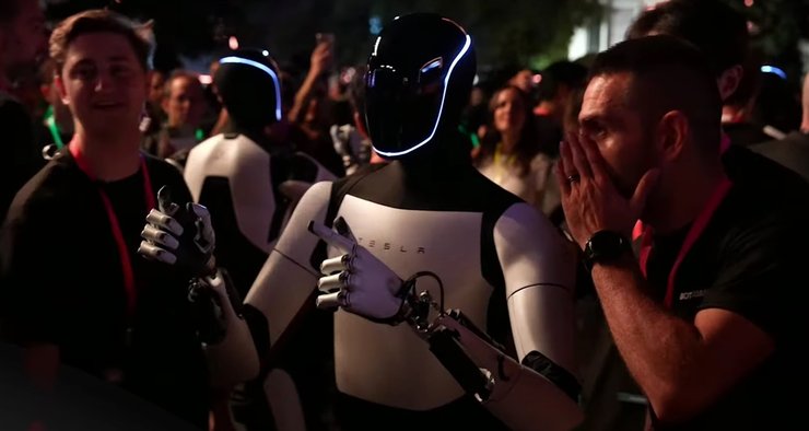 робот оптимус, Tesla Optimus, ілон маск, роботи, робот, робот