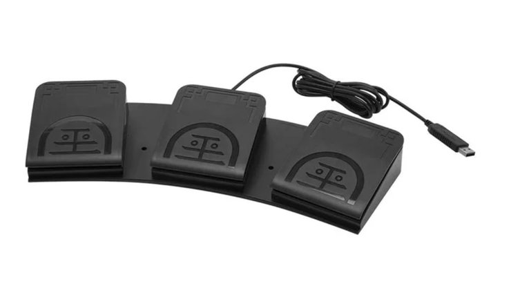 Ikkegol USB Triple Foot Pedal Switch