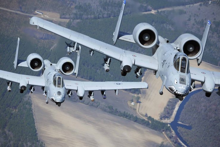 штурмовики A-10 США