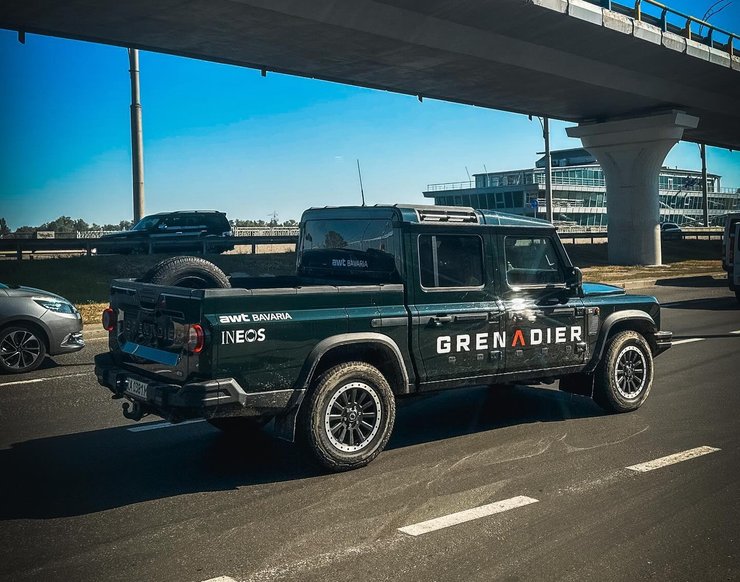Ineos Grenadier Quartermaster, новый Ineos Grenadier, пикап Ineos Grenadier