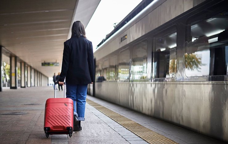 залізниця, пасажири, потяги