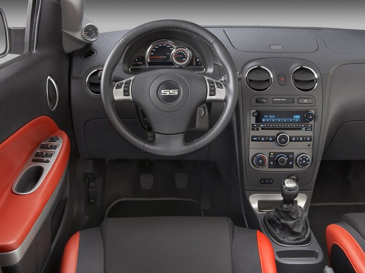 салон Chevrolet HHR, Chevrolet HHR SS, Chevrolet HHR 2010, минивэн Chevrolet, Chevrolet HHR 2010