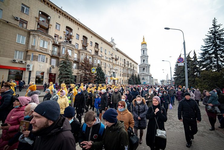 ход верующих в харькове