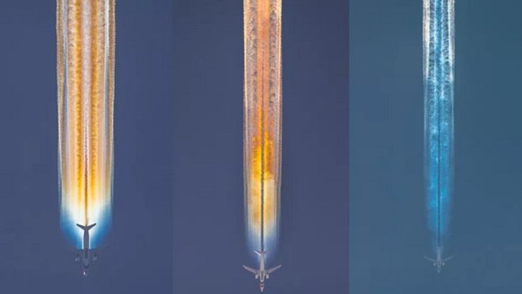 конденсационный след