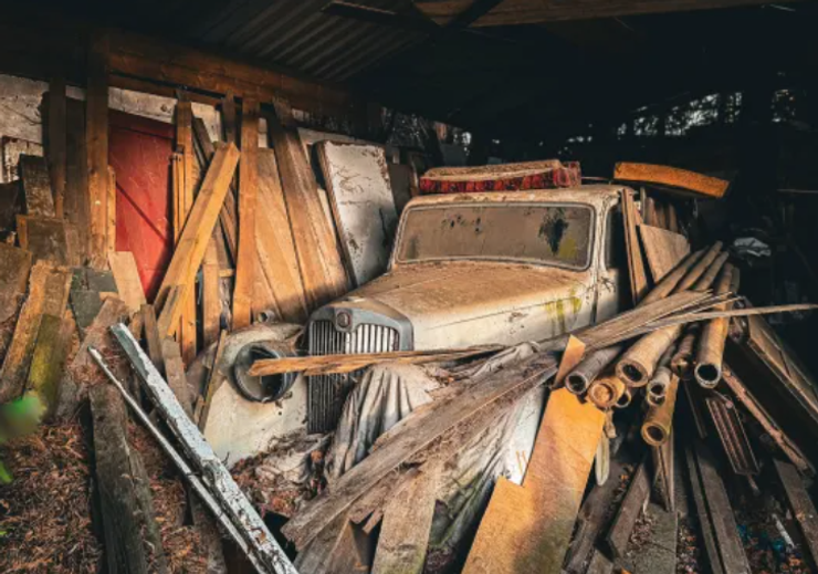 Раритетные авто, машины, фото, находка, Великобритания, курьезы, туризм, путешествия