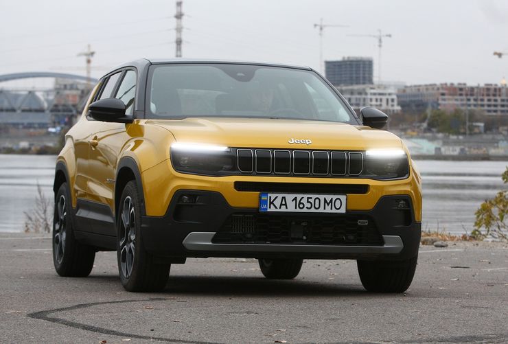 Jeep Avenger, новый Jeep Avenger, кроссовер Jeep