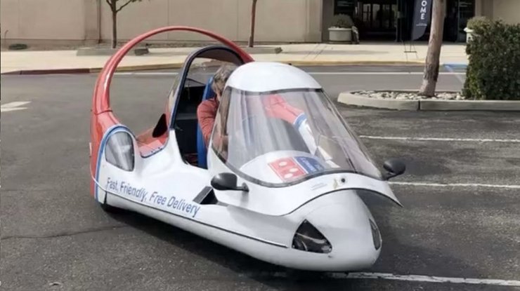 Tritan A2 Aero Car, доставка піци, авто для доставки піци