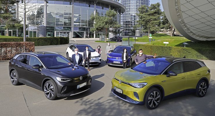 Виробництво електромобілів, електромобілі Volkswagen, автовиробництво, електрокари Volkswagen