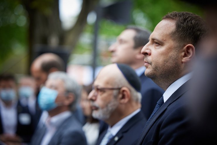 Бабин Яр, синагога, відкриття, Єрмак,