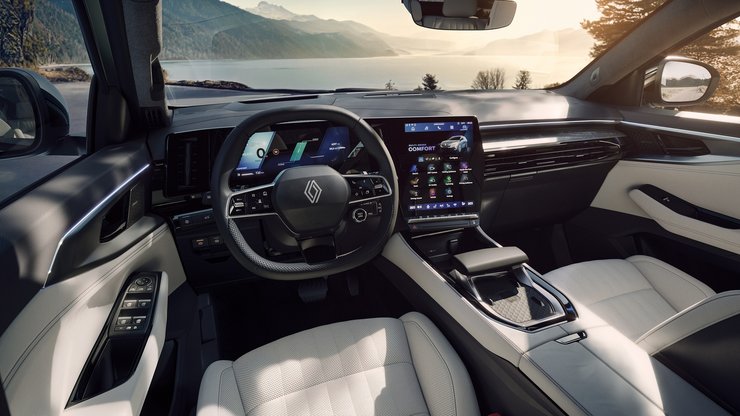 салон Renault Espace, новый Renault Espace, Renault Espace 2025, Renault Espace 2025, кроссовер Renault