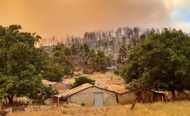 пожежі в Греції