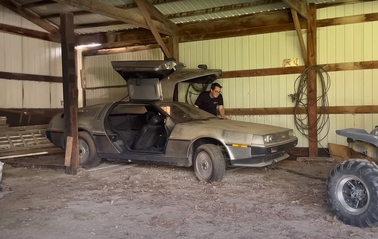 DeLorean DMC, DeLorean DMC-12, авто из фильма назад в будущее