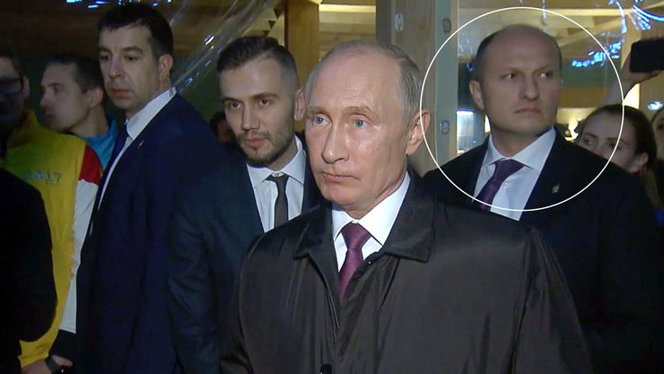 Александр Куренков, Владимир Путин, охранник путина