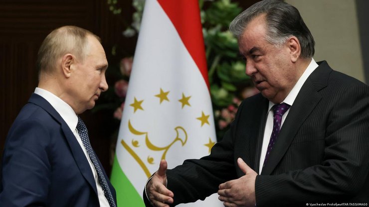 путин, рахмон, эмомали рахмон