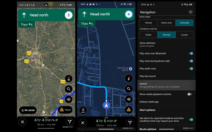 google карты gemini ии ассистент