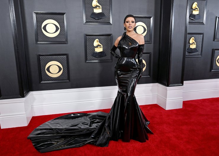 Versace, доджа кэт, худшие наряды грэмми, шанайя твейн, лиззо, лурдес леон, худшие наряды, ужасные наряды