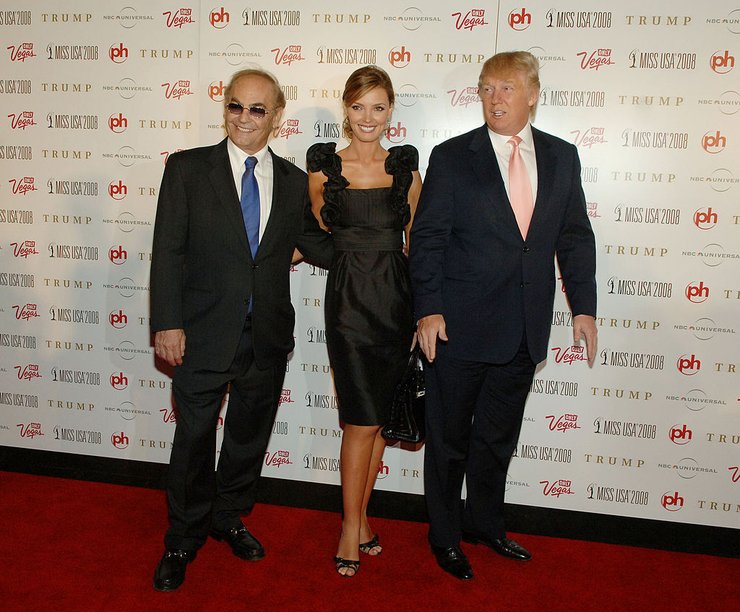 Фил Раффин, Александра Николаенко, Дональд Трамп фото